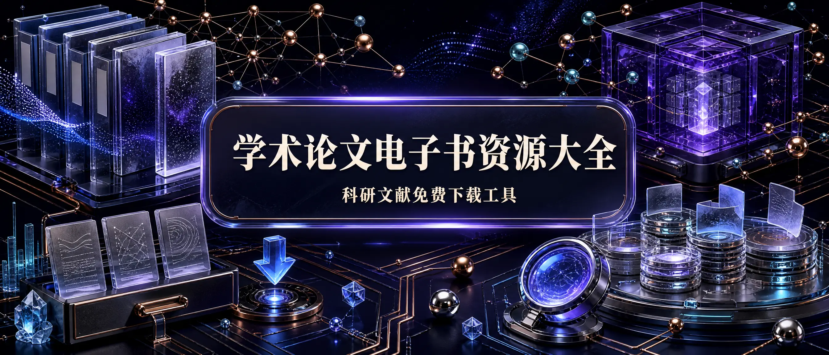 学术论文电子书资源大全：科研文献免费下载工具