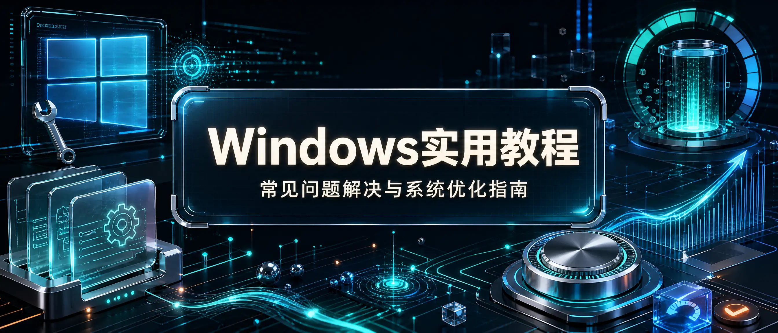 Windows实用教程：常见问题解决与系统优化指南