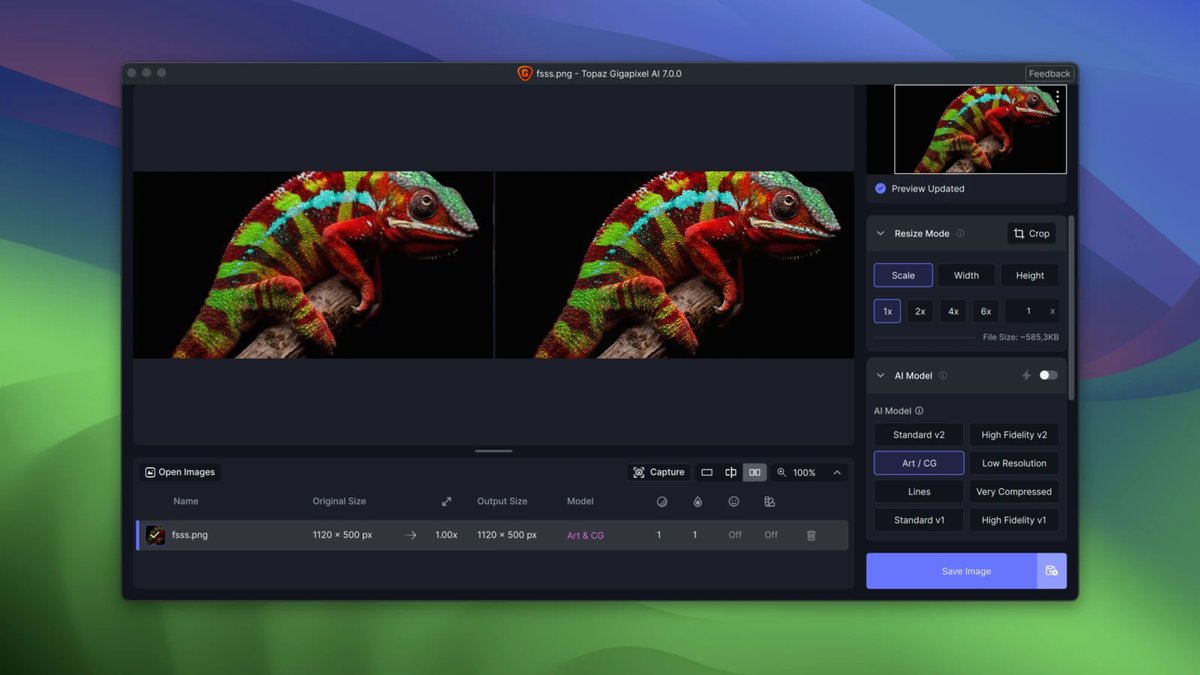 Topaz Gigapixel截图2