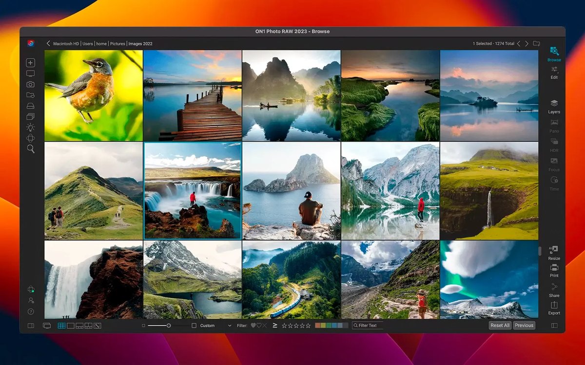 ON1 Photo RAW MAX截图2