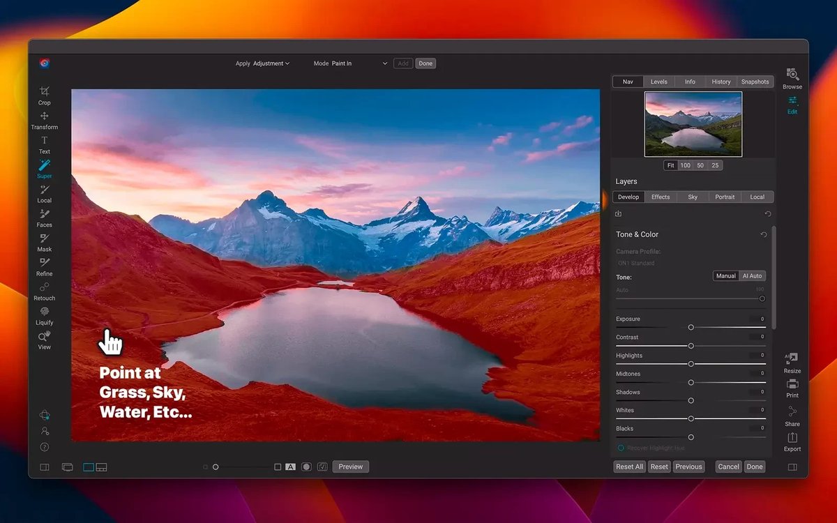 ON1 Photo RAW MAX截图1