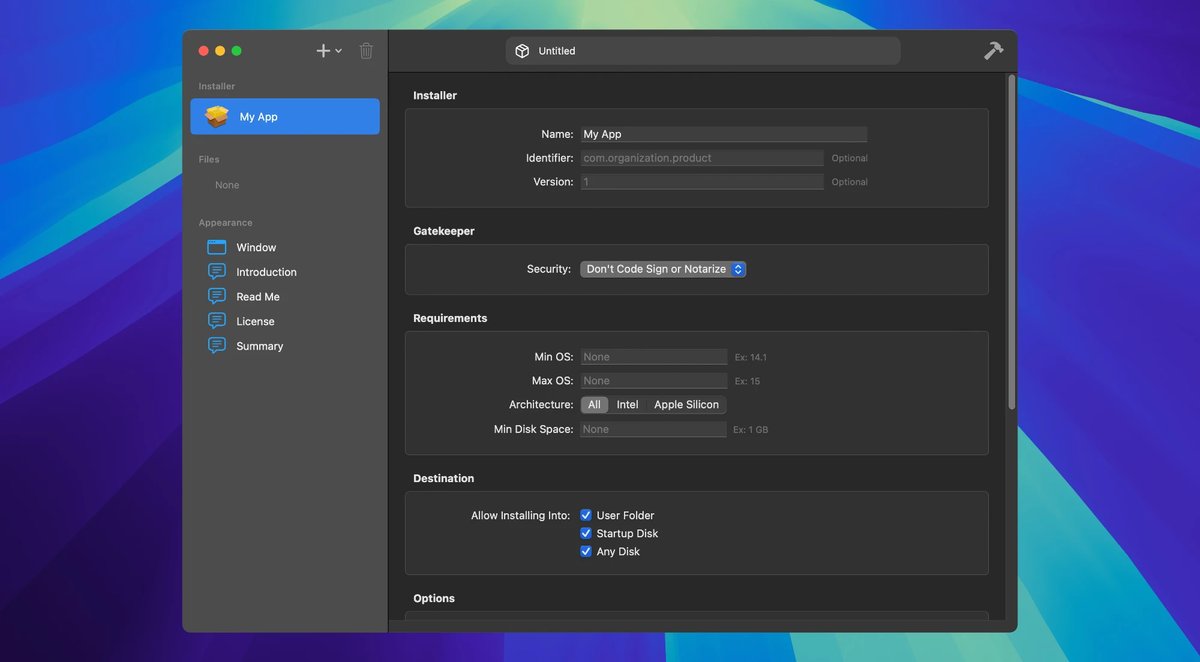 Package Builder截图1