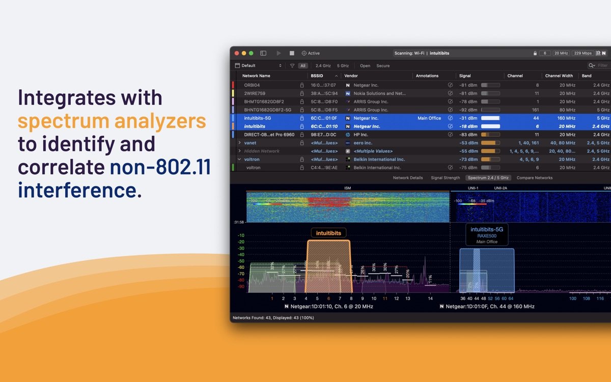 WiFi Explorer Pro 3截图4