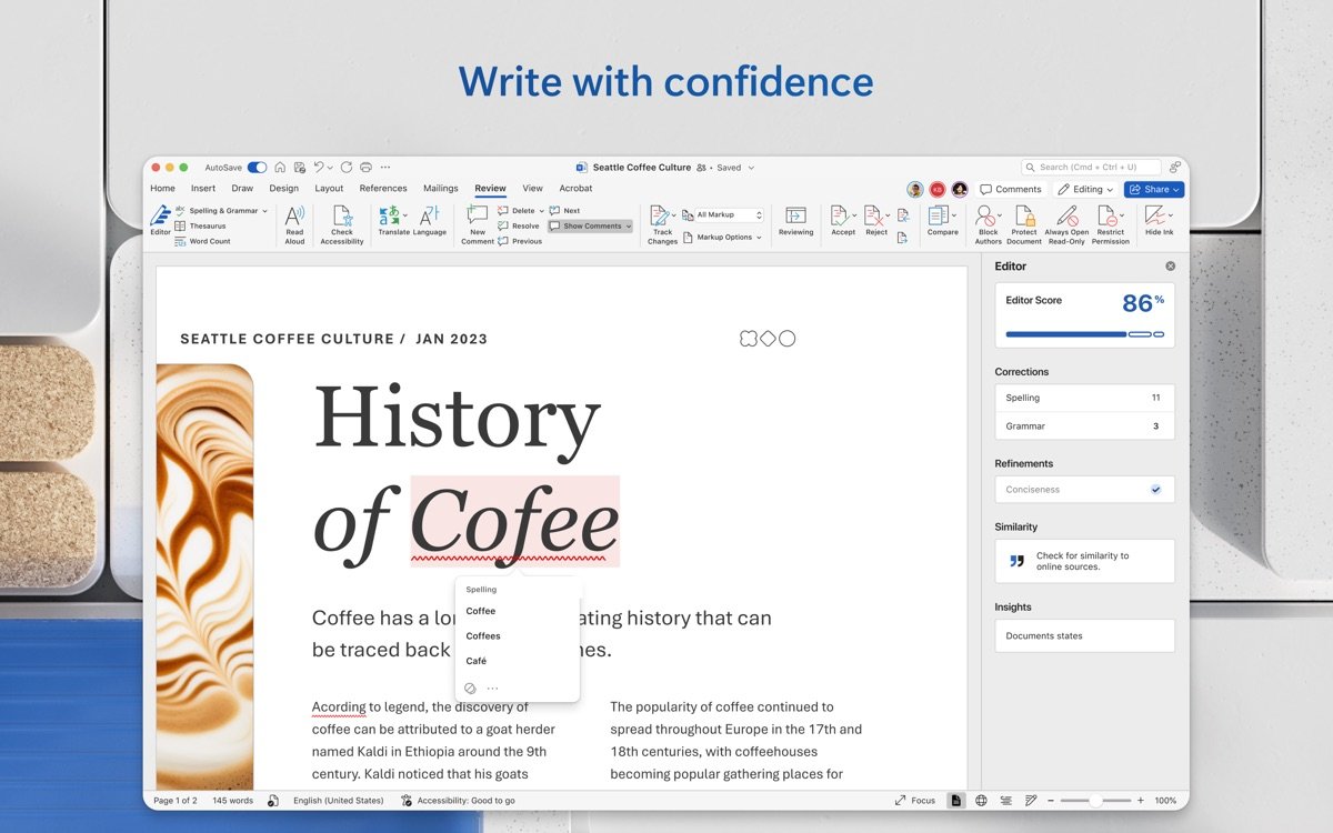 Microsoft Word 2024截图2