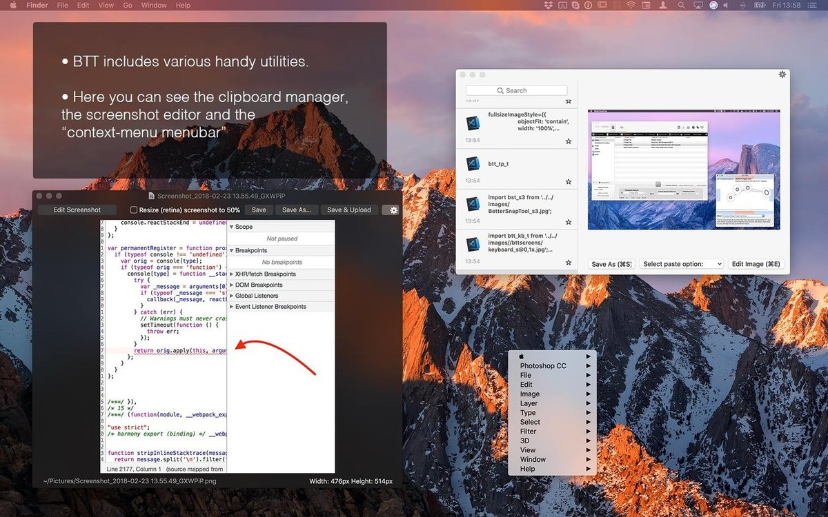 BetterTouchTool截图2