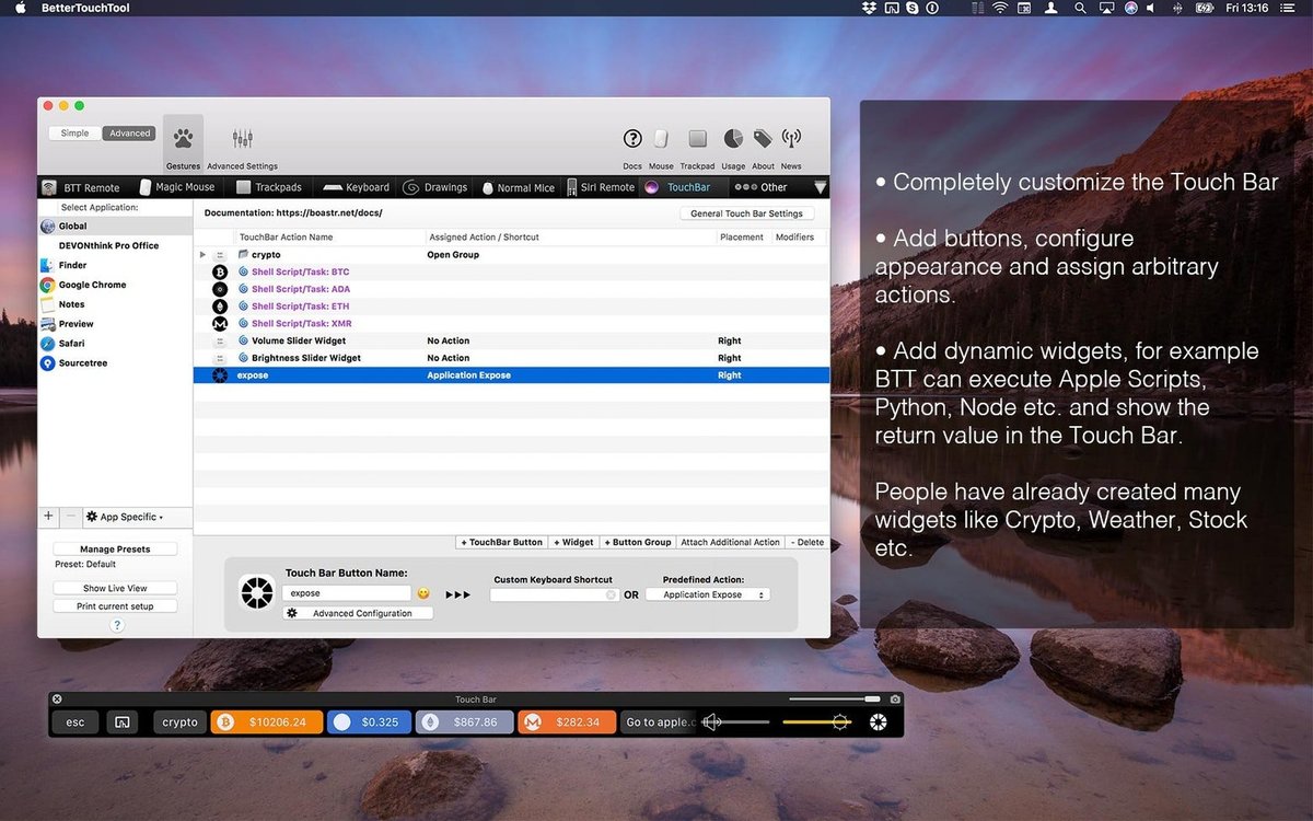 BetterTouchTool截图4