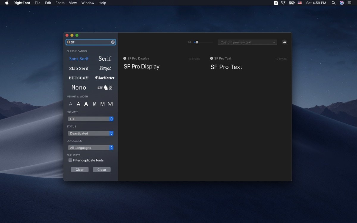 RightFont截图2