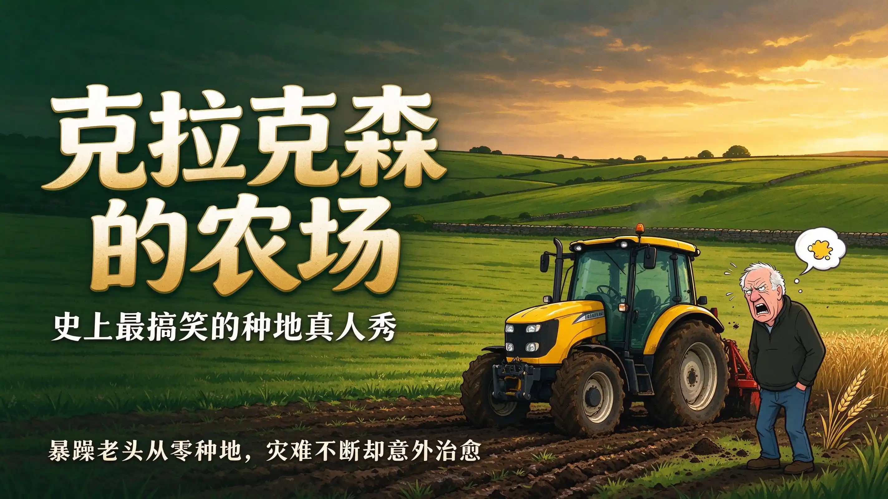 我有个主意:《克拉克森的农场》——史上最搞笑的种地真人秀