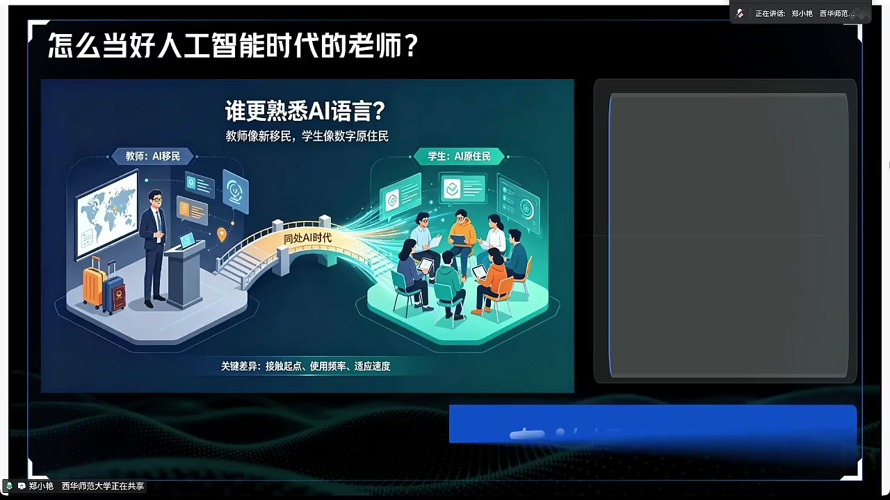 教师是 AI 移民，学生是 AI 原住民