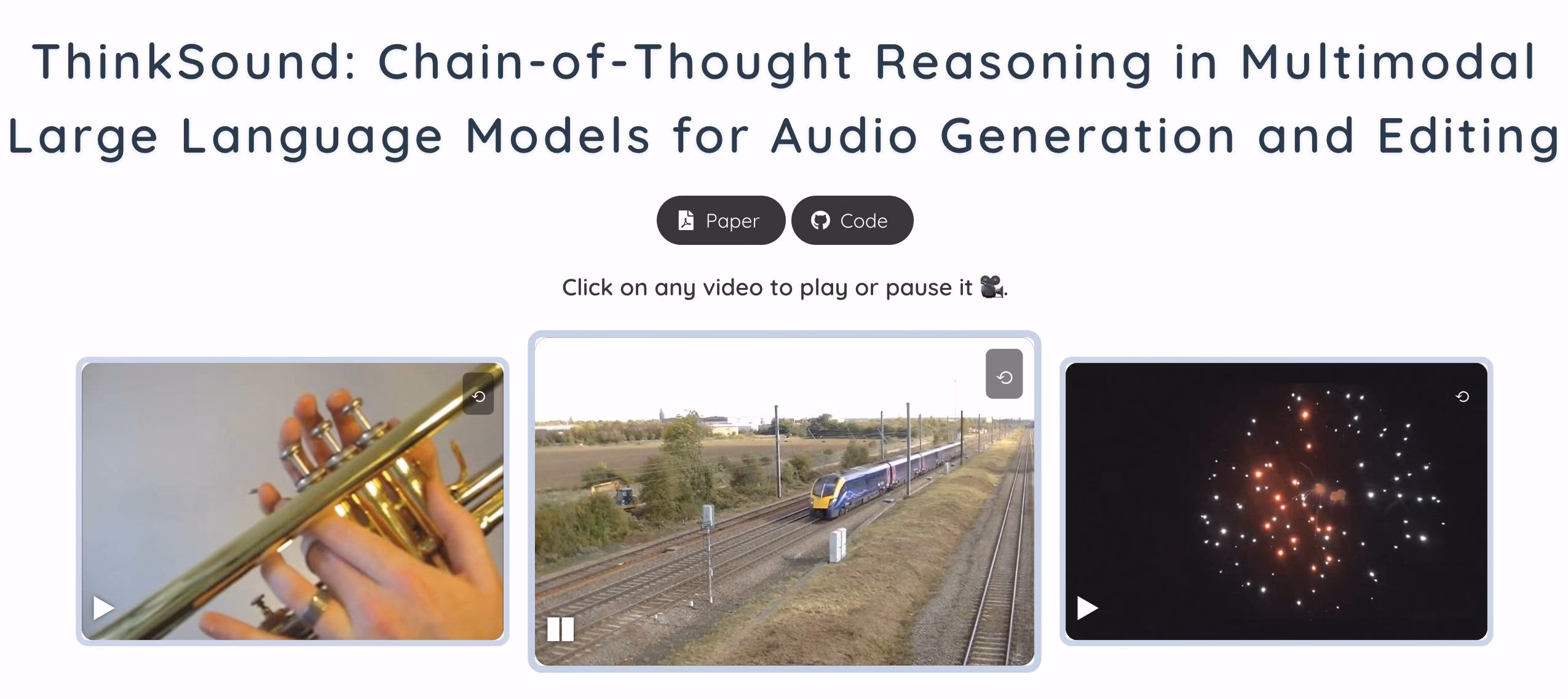 ThinkSound Model Architecture