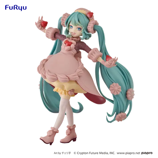 FuRyu 初音未来 草莓巧克力松饼 景品手办 再版
