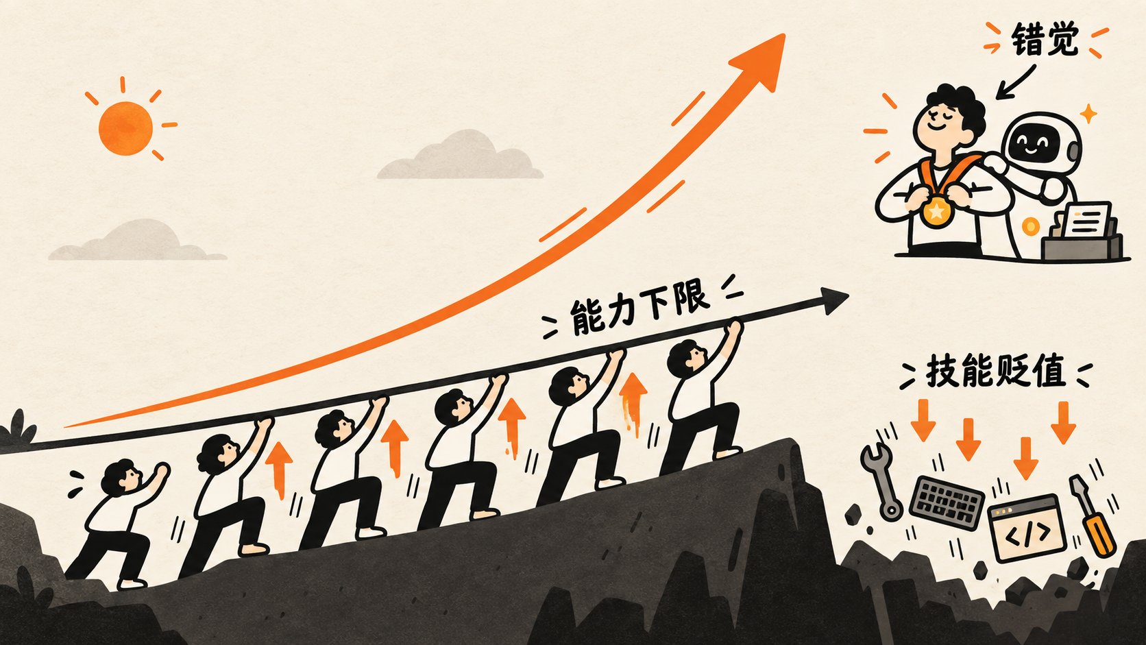 AI 的追赶效应