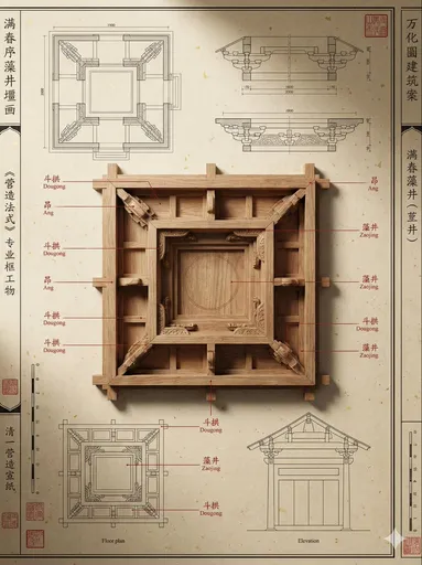 清代建筑设计档案模拟