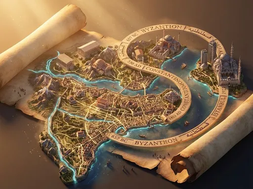 萤火虫风格的 3D 等距地图场景
