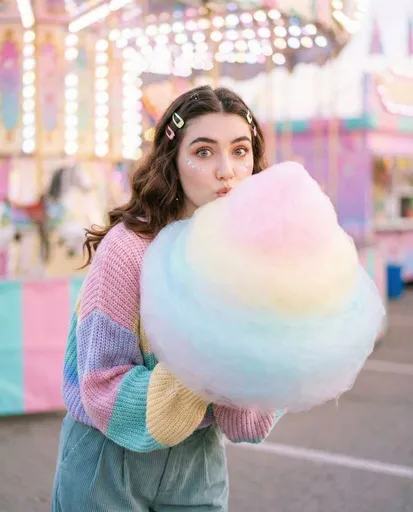Cozy-Sweet 棉花糖主题编辑肖像