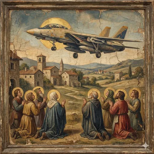 西方宗教画风格的 F-14D