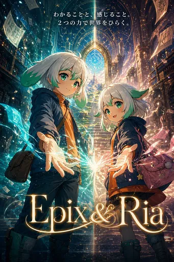 Epix & Ria 奇幻图书馆海报