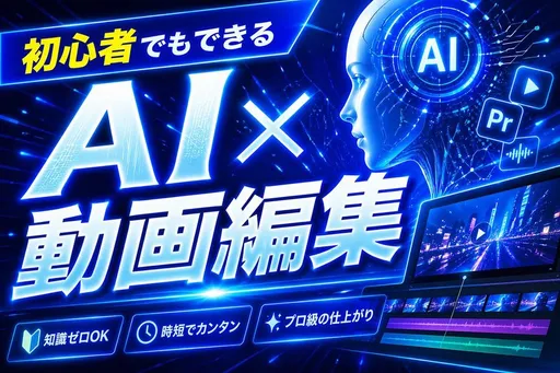 霓虹蓝 AI 视频剪辑缩略图