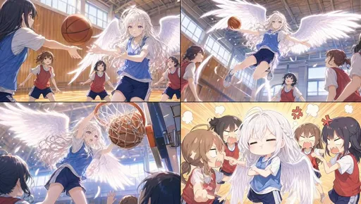 天使少女篮球项目