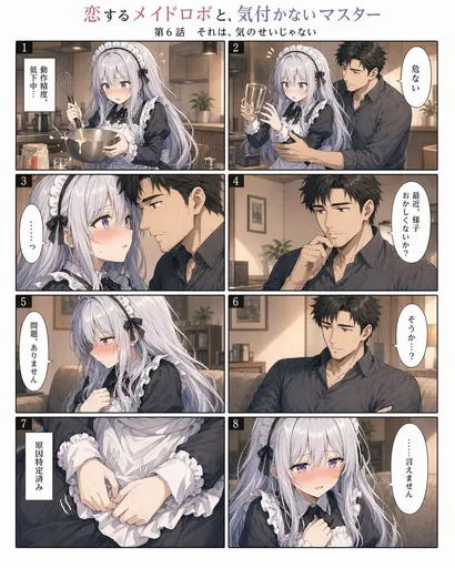 浪漫女仆机器人漫画页面