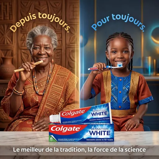 Colgate 传统与科学广告