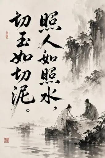 中国水墨画与书法