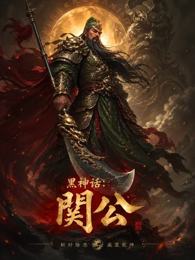 《黑神话》关羽海报