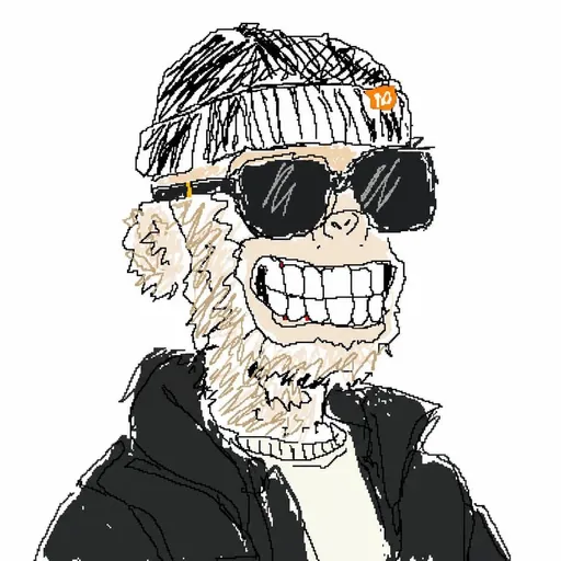 拙劣的 MS Paint 风格表情包肖像