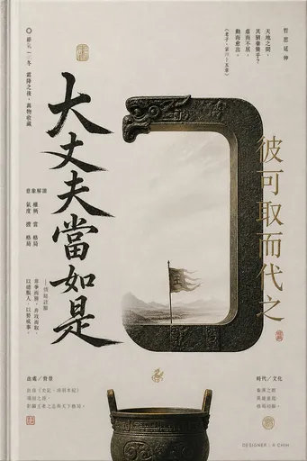 中国古代青铜书法海报