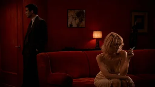 Crimson Noir Lounge Scene