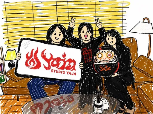 Crayon Friends Studio 庆祝插画