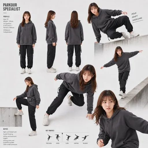 跑酷专家蒙太奇展示页