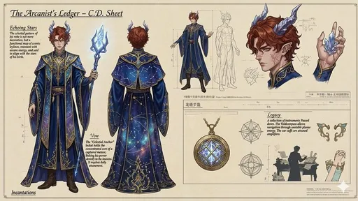 The Arcanist's Ledger 角色设定表