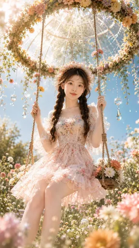 梦幻花园公主肖像