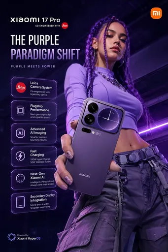 未来感 Xiaomi 智能手机广告