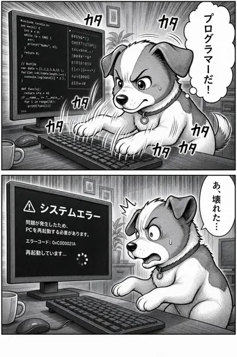 程序员狗狗漫画