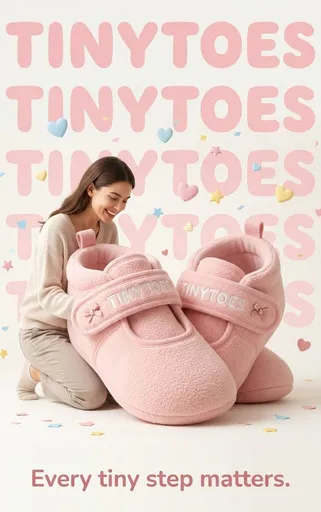 TinyToes 巨型婴儿鞋广告