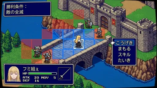 战术模拟 RPG 场景提示词