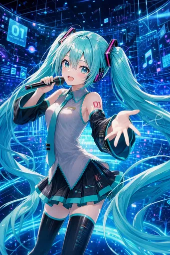 赛博虚拟歌姬演唱会偶像