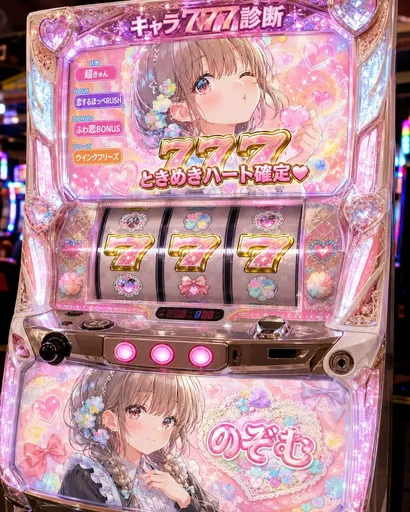 动漫角色 777 老虎机