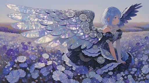 珍珠母贝虹彩之翼