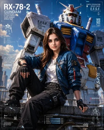 RX-78-2 屋顶飞行员时尚大片