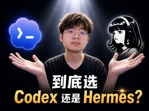 Glossy Codex 与 Hermes Tech 缩略图