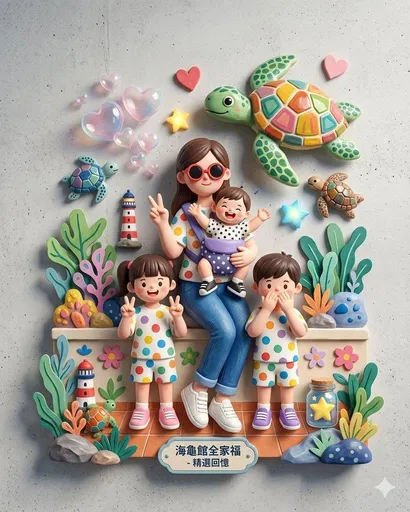 剪纸分层插画风格