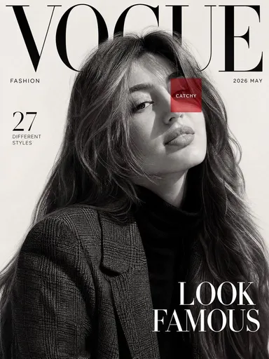 Vogue 杂志封面社论