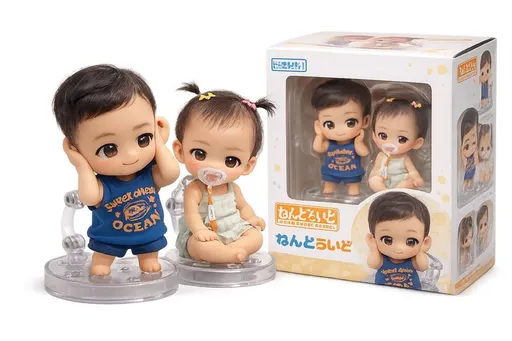 日式 Nendoroid 风格微缩手办