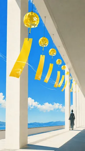 禅意夏日风铃壁纸