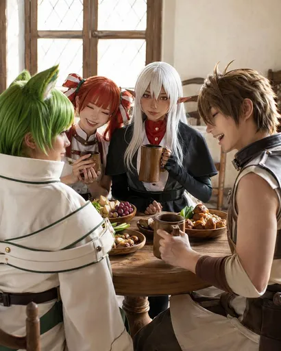奇幻 Cosplay 酒馆聚会