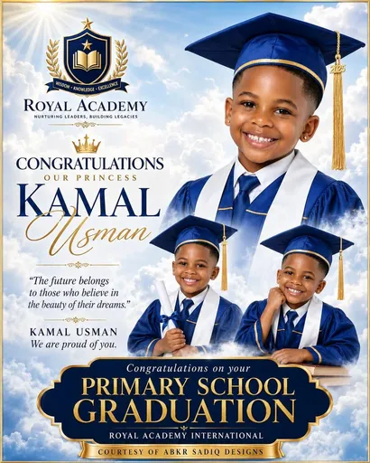 Royal Primary Graduation Poster