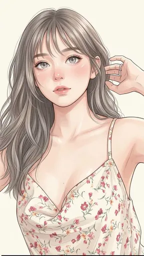 高级动漫写实插画